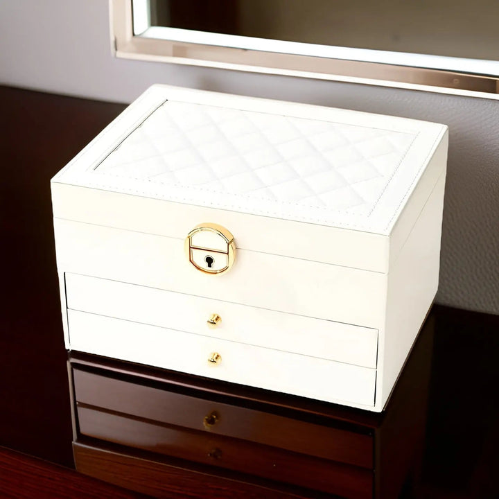 Luxe Meerlaagse Sieradendoos - EleganceBox