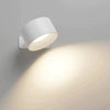Snoerloze LED-wandlamp met 360° draaibare kop, aanraakdimmer, 3 lichtkleuren en USB-C-accu