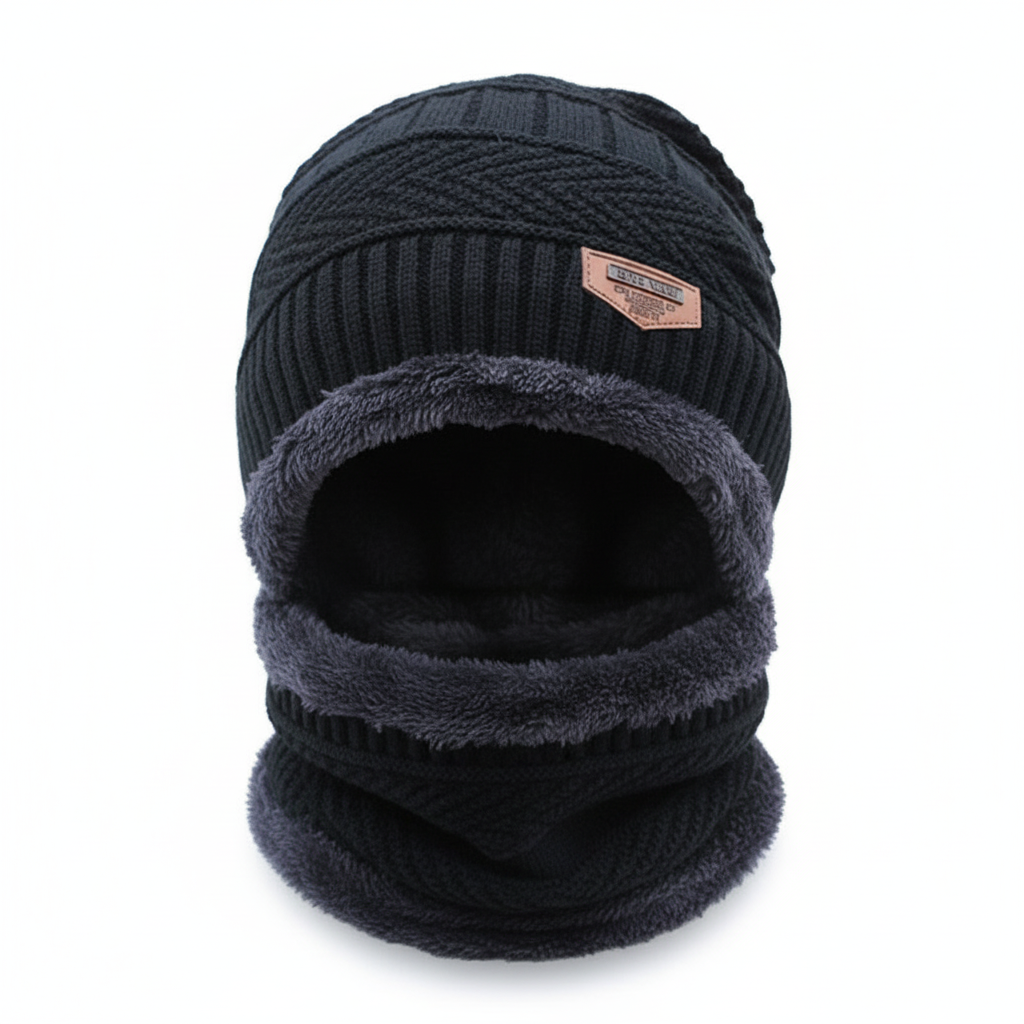 Warme muts met gezichtsbescherming – WinterCap