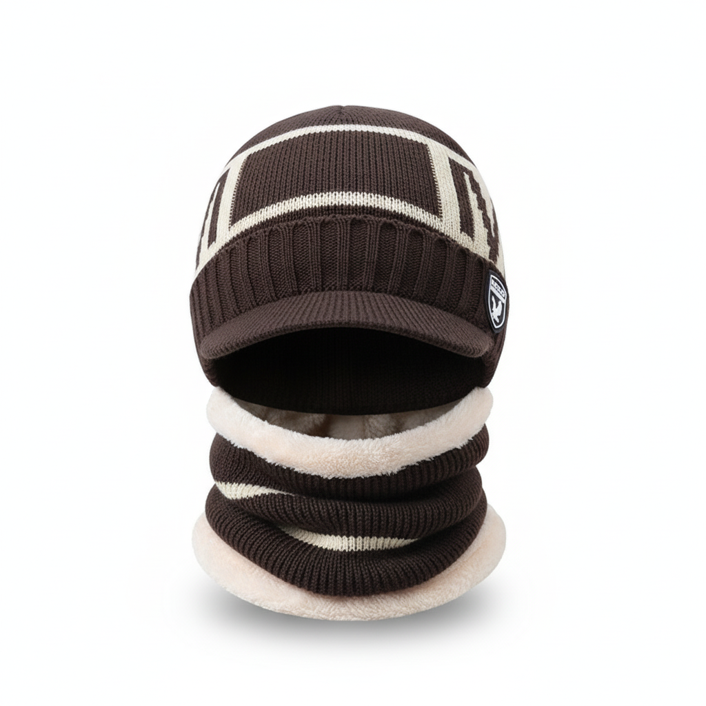 Warme muts met gezichtsbescherming – WinterCap
