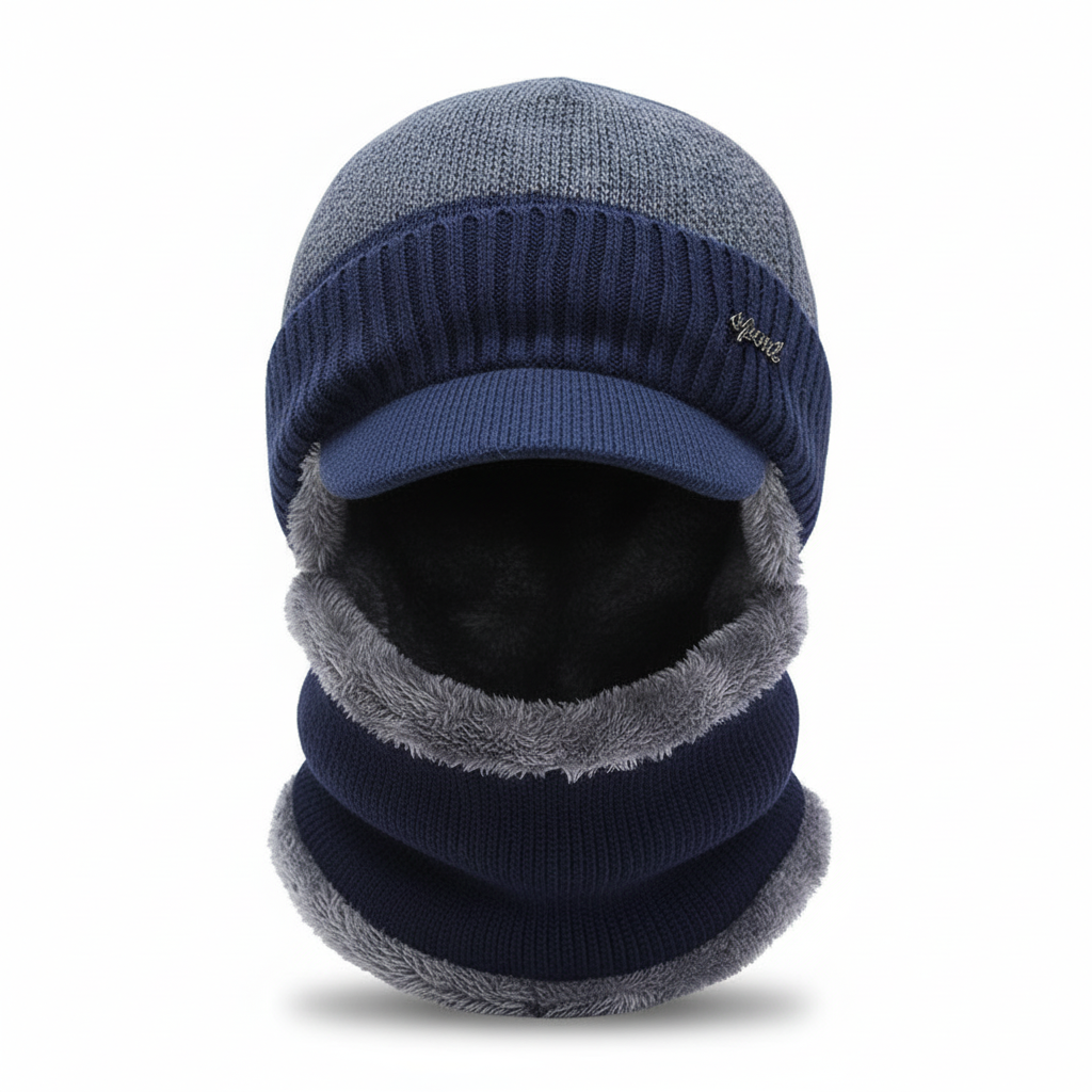 Warme muts met gezichtsbescherming – WinterCap