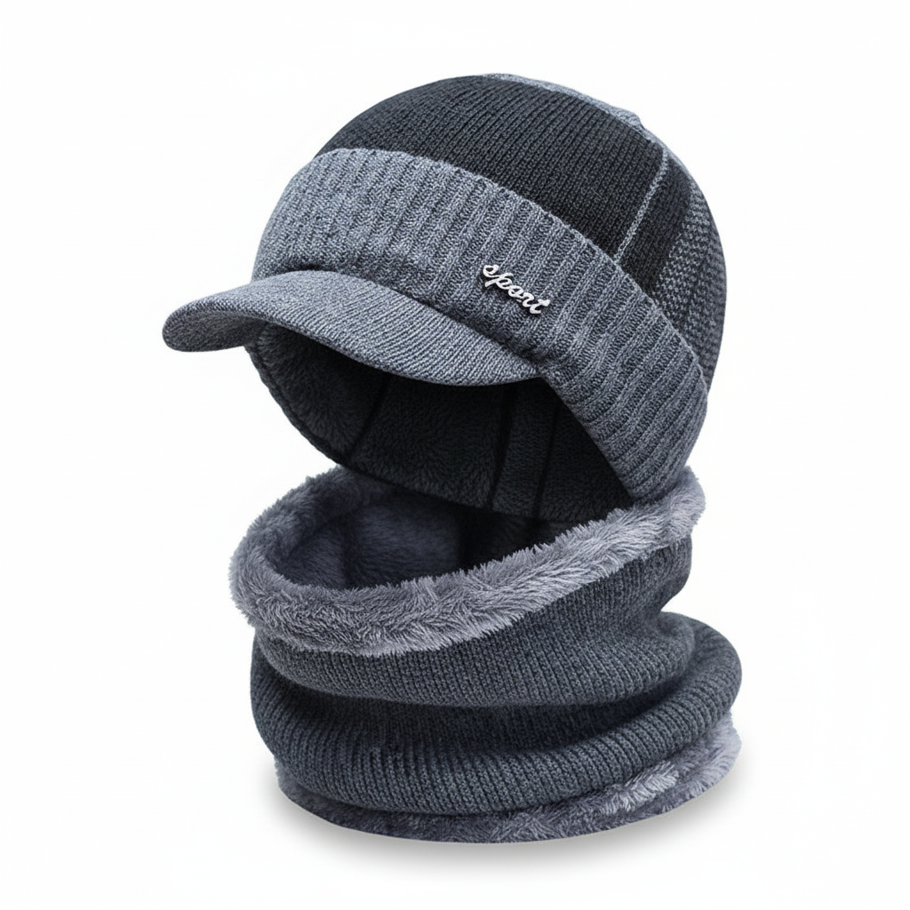 Warme muts met gezichtsbescherming – WinterCap