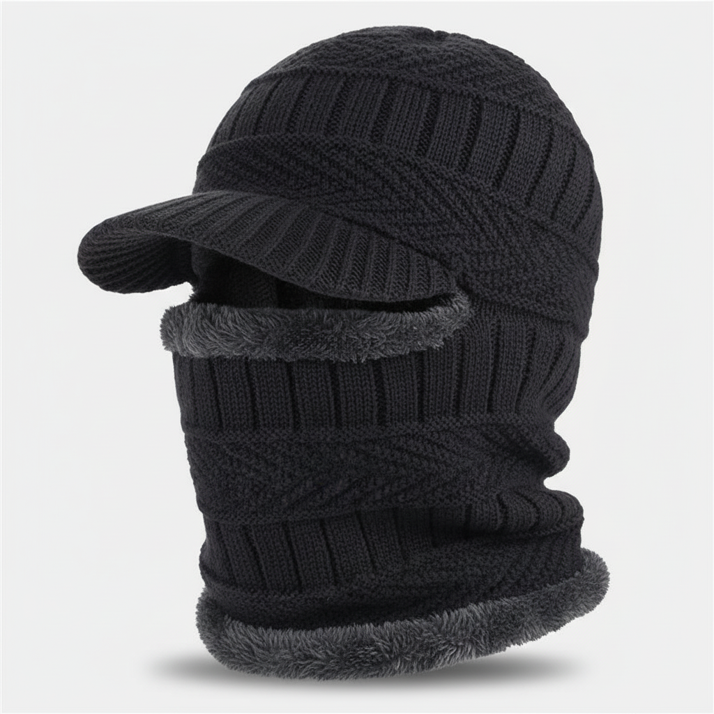 Warme muts met gezichtsbescherming – WinterCap
