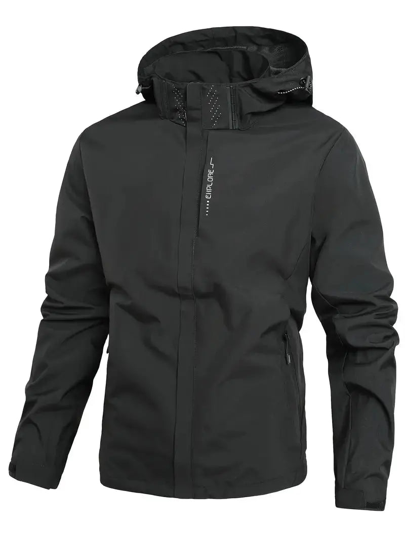 Waterdichte outdoorjas met capuchon - Joel