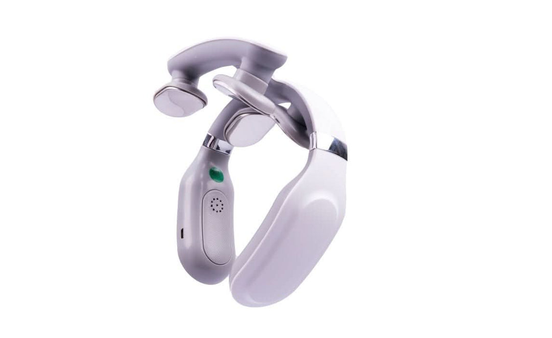 Luxe Nekmassageapparaat – 4-in-1 Massageapparaat met Warmte en Trilling
