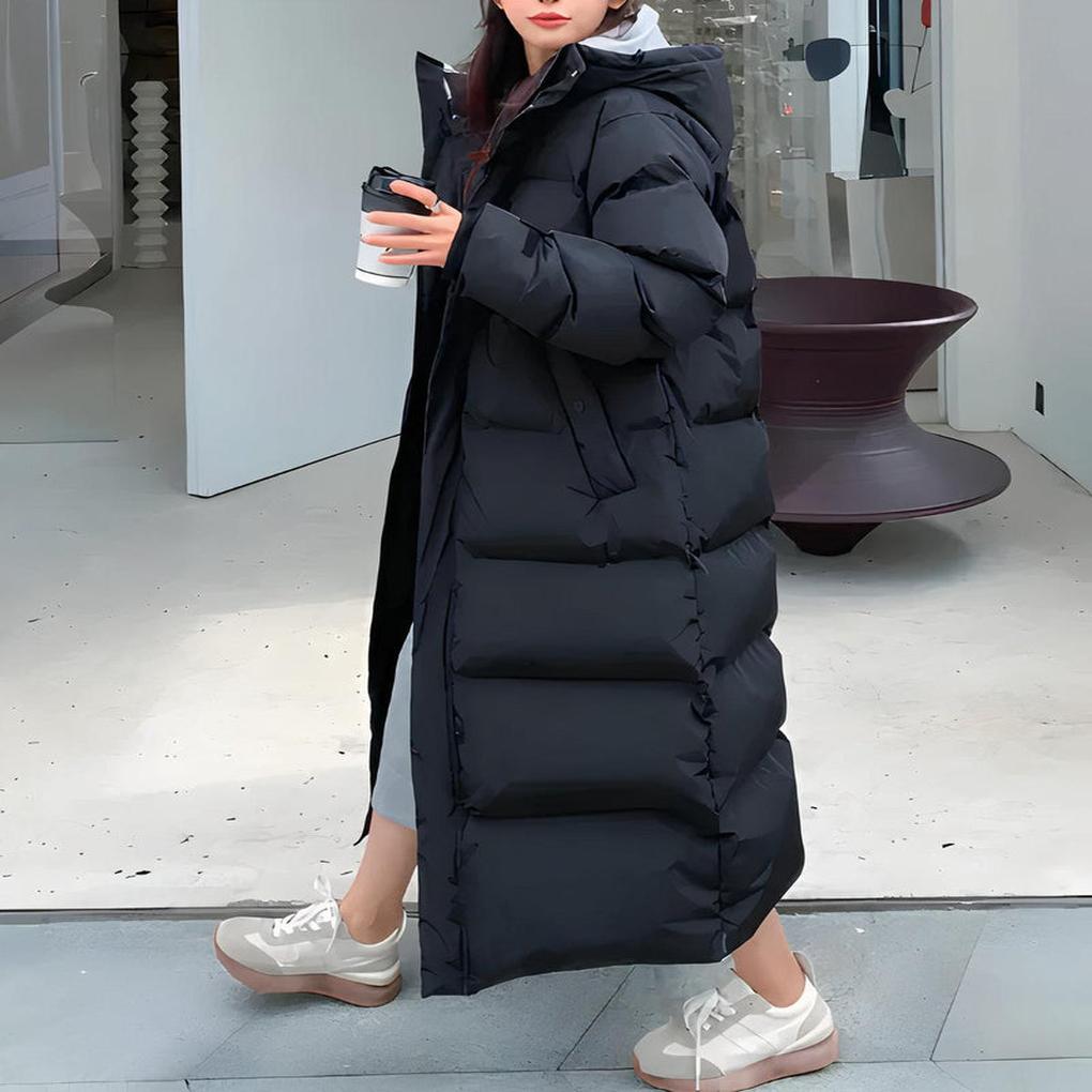 Lange winterparka voor dames – weerbestendig ontwerp
