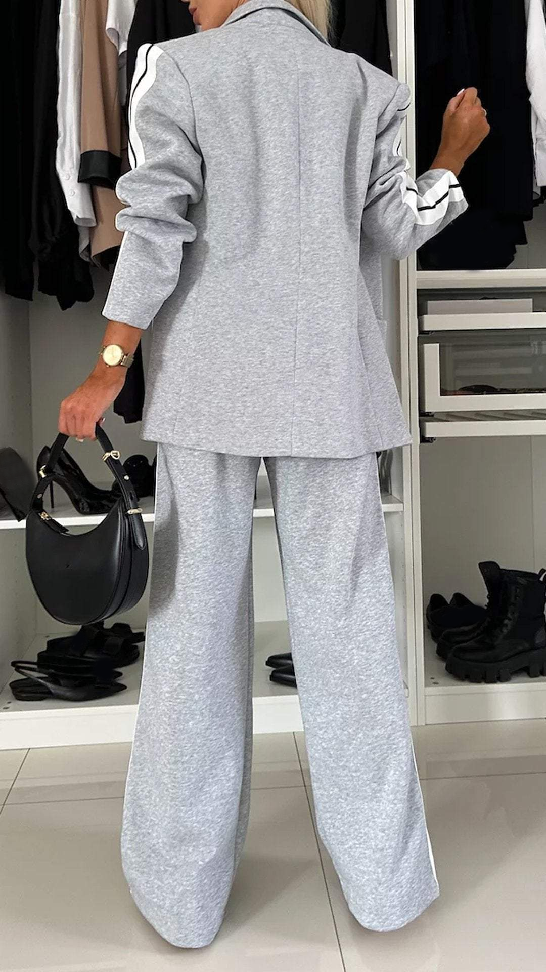 EliteEase VivaSet 2-Delige Set | Blazer en Broek met Relaxed Fit voor een Chique Look