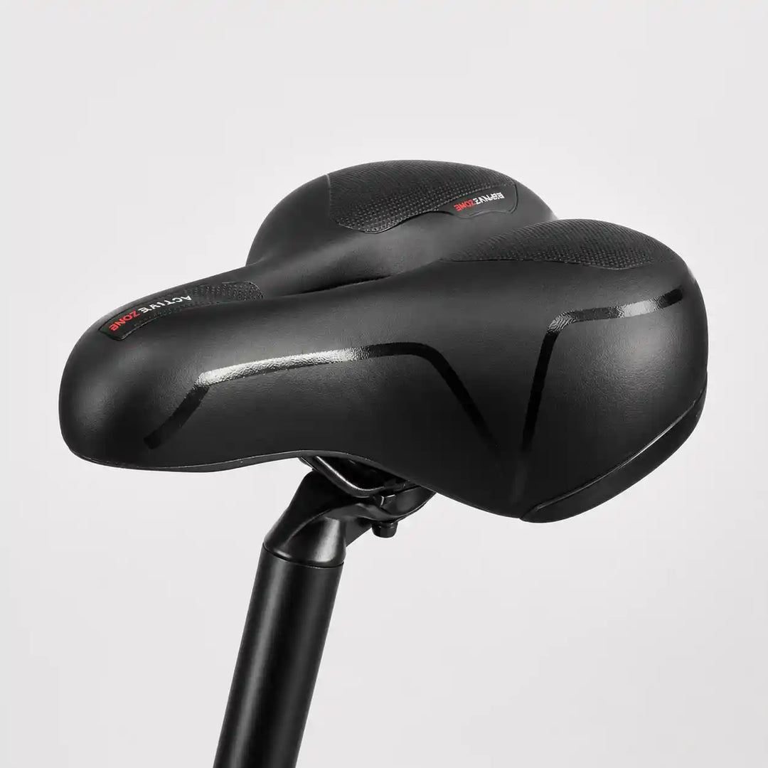 Ergonomische comfortabele fietszadel met uitsparing – met 2 inch dik schuim en waterdicht PU-leer