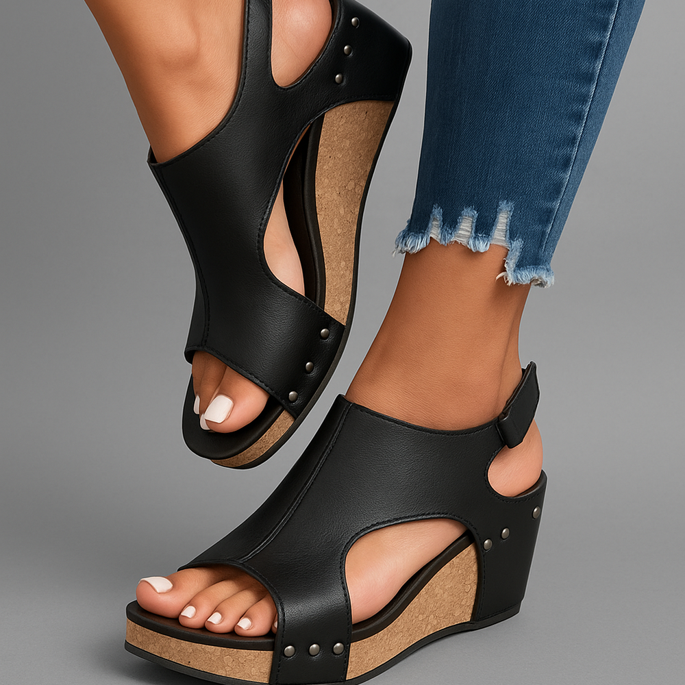 
                  
                    Solavena – Orthopedische Leren Dames Sandalen met Extra Support
                  
                