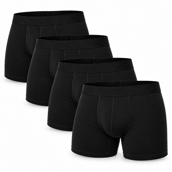 Zachte modal boxerbriefs, langer been, niet opkruipend ondergoed