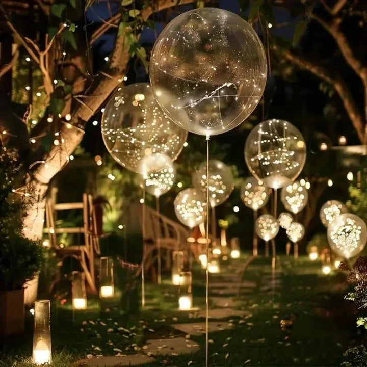 Lichtgevende ballonnen – feestdecoratie met warme gloed | set van 10