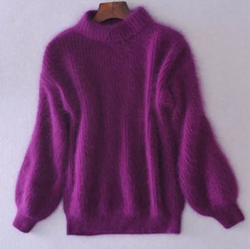 Casual Angora Gebreide Damestrui - Livia
