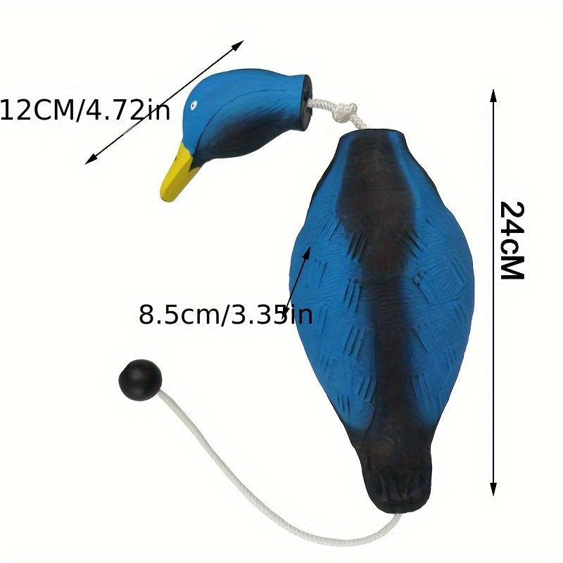 Mallard Retriever – Duurzaam Trainingsspeeltje van Kunststof in de Vorm van een Eend