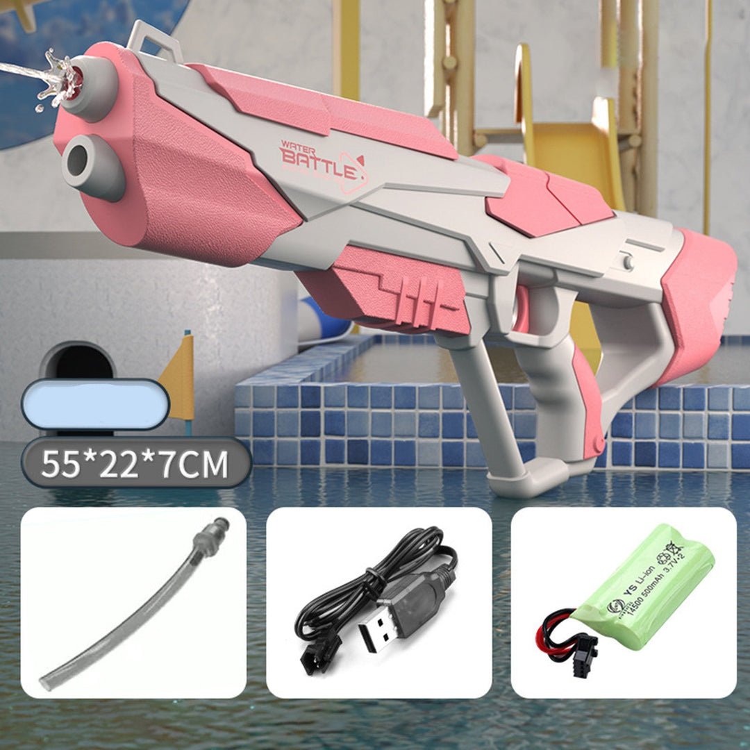 Waterpistool met drukstraal & USB-accu voor kinderen & volwassenen – SpritzPower X1