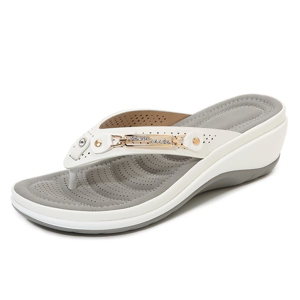Zachte ergonomische damesslippers - Julia