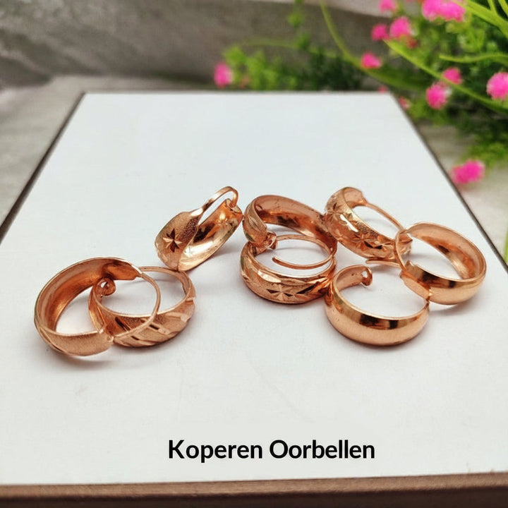 Retro Ethnic-style Copper Earrings