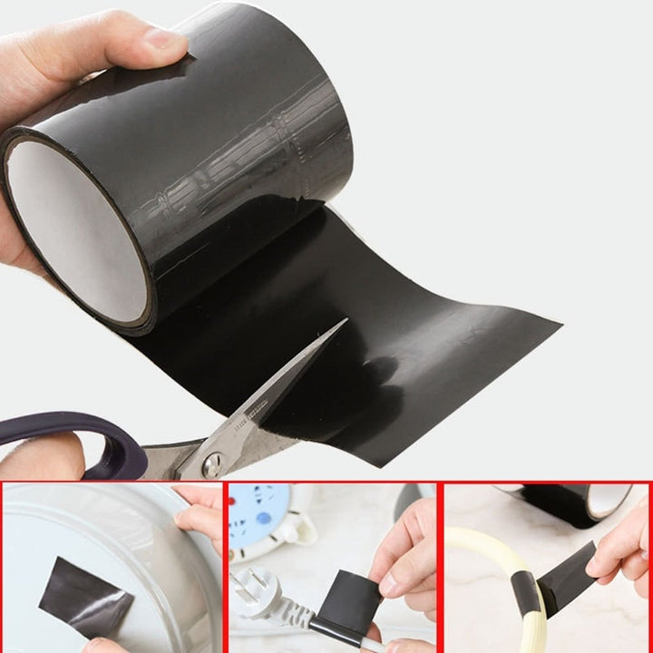 Zelfklevende waterdichte tape, extra sterk, reparatierollen voor lekkages, slangen en afdichting