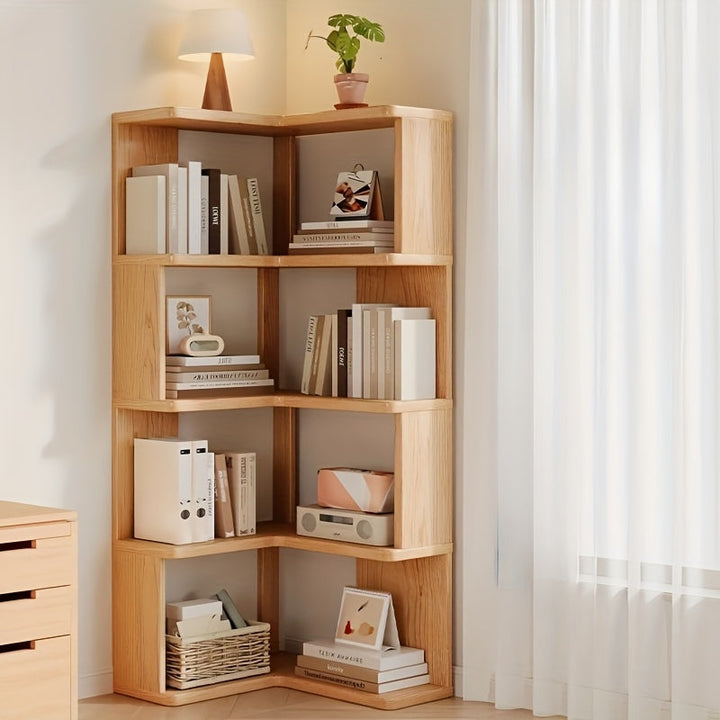 Hoekkast van Massief Hout – Compact en Praktisch