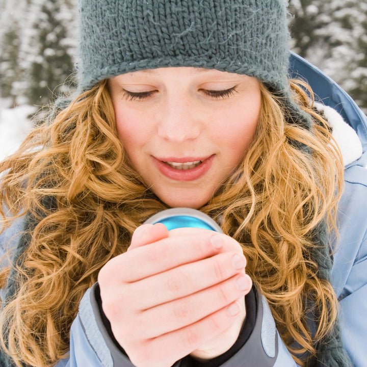 Handwarmer met powerbank van 5000 mAh, aan twee kanten warm