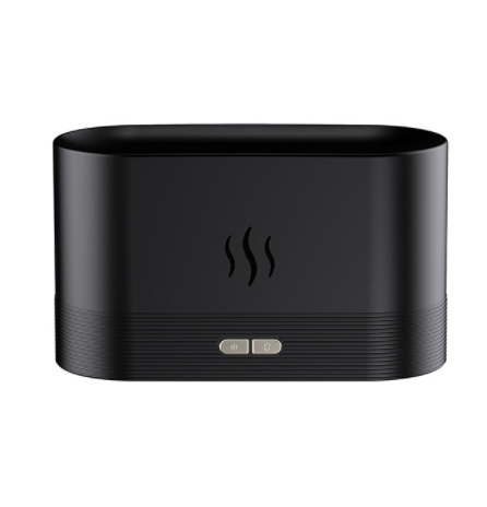 Aroma diffuser met vlameffect en 180 ml tank, stil en op USB