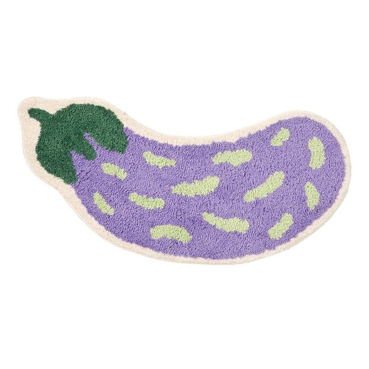 Antislip Badmat met Banaan- of Aubergine-Design - ZestPad