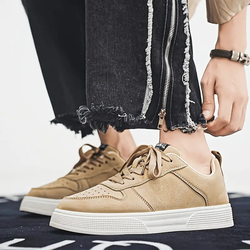 Heren wandelschoenen van suède met comfortabele zool en stijl - Marco