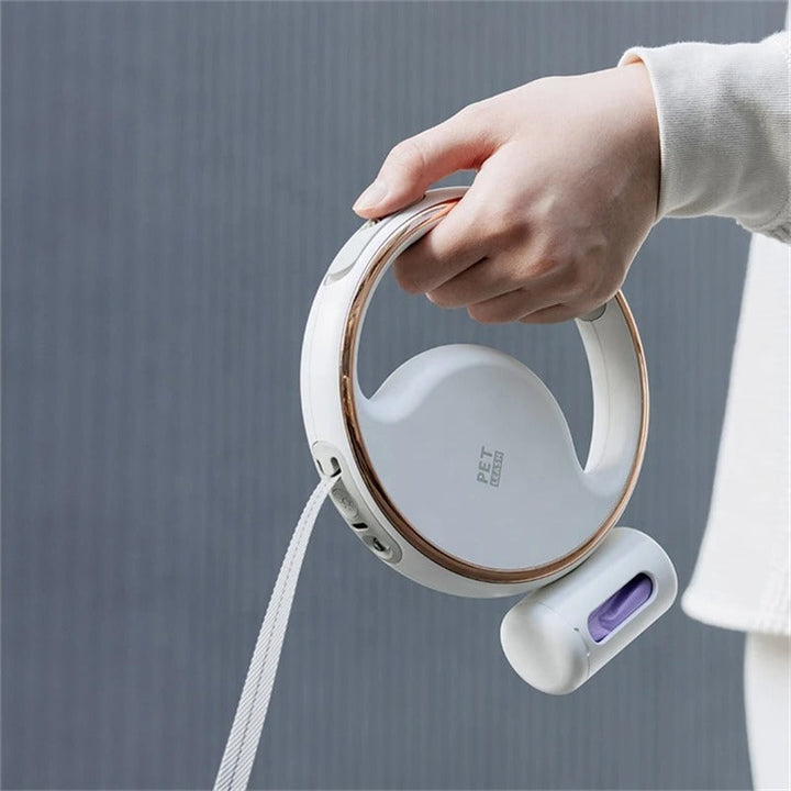 Automatische Hondenriem met LED – Ergonomisch Handvat en Veiligheidslicht