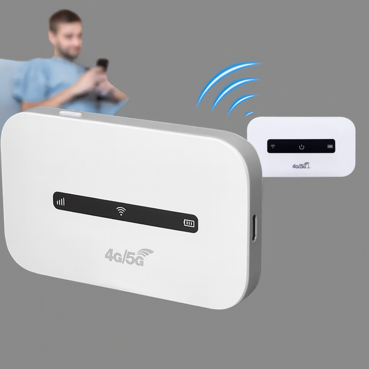 Draagbare wifi-router – internettoegang onderweg