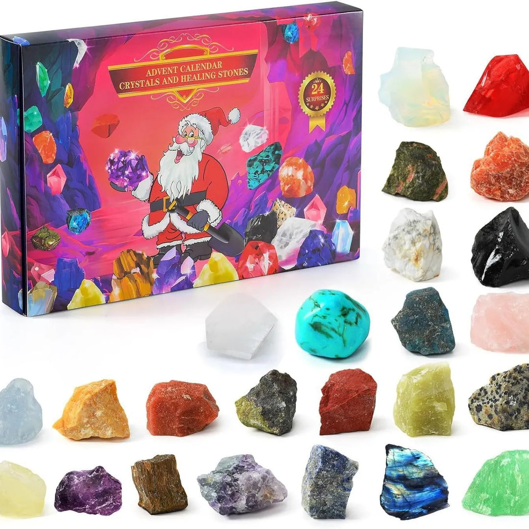 Adventskalender met 24 Echte Edelstenen