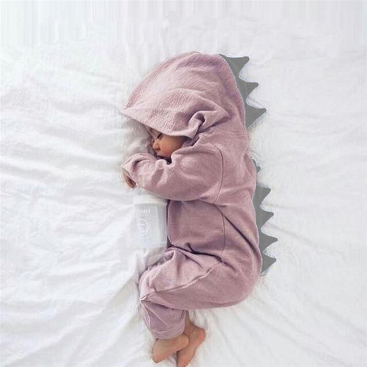 Herfstbody voor Baby's met Dinosaurus Capuchon – Magische DinoDream Body