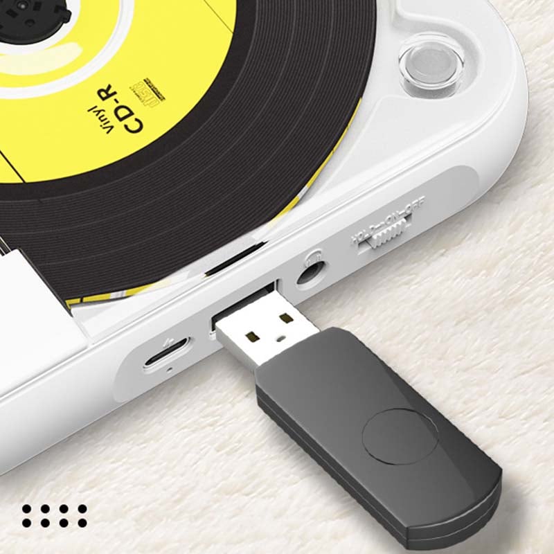 Draagbare bluetooth-cd-speler met hifi-geluid – 4 kleuren