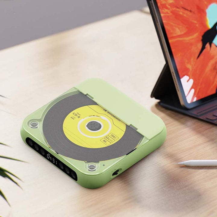 Draagbare bluetooth-cd-speler met hifi-geluid – 4 kleuren