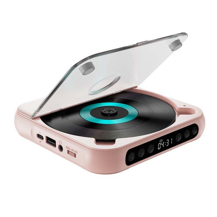 Draagbare bluetooth-cd-speler met hifi-geluid – 4 kleuren