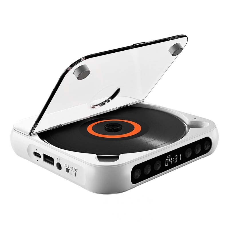 Draagbare bluetooth-cd-speler met hifi-geluid – 4 kleuren