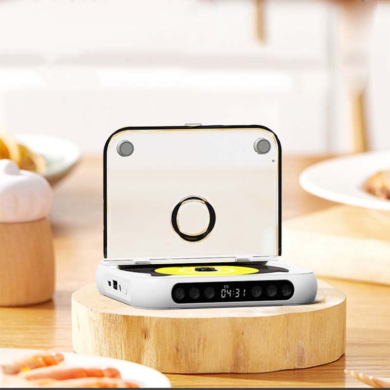 Draagbare bluetooth-cd-speler met hifi-geluid – 4 kleuren