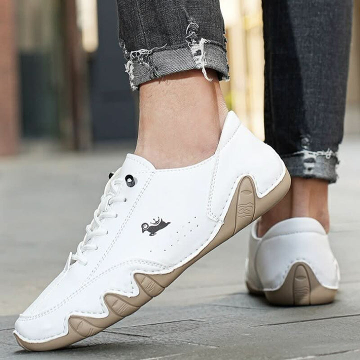 Barefootschoenen heren minimalistisch waterdicht veters flexibele rubberen zool casual natuurlijke beweging