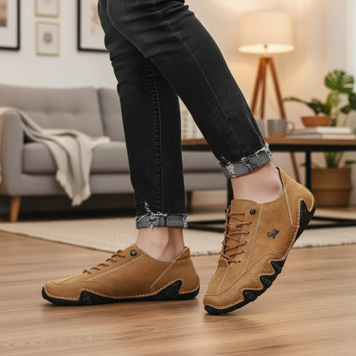 Barefootschoenen heren minimalistisch waterdicht veters flexibele rubberen zool casual natuurlijke beweging