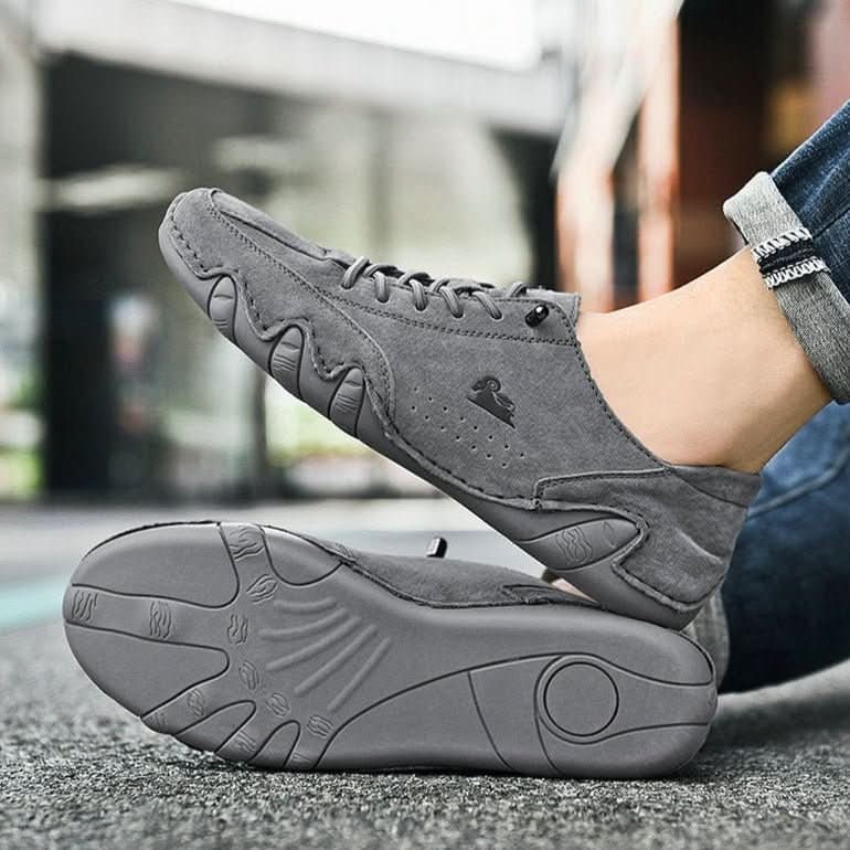 Barefootschoenen heren minimalistisch waterdicht veters flexibele rubberen zool casual natuurlijke beweging