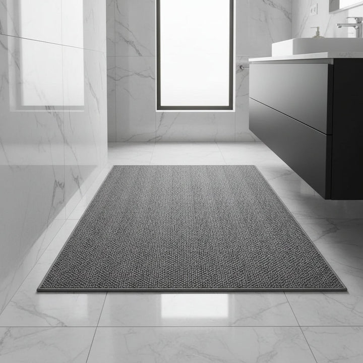 Badmat vloer binnen deur absorberend gestructureerde lusvezel sneldrogend badkamer