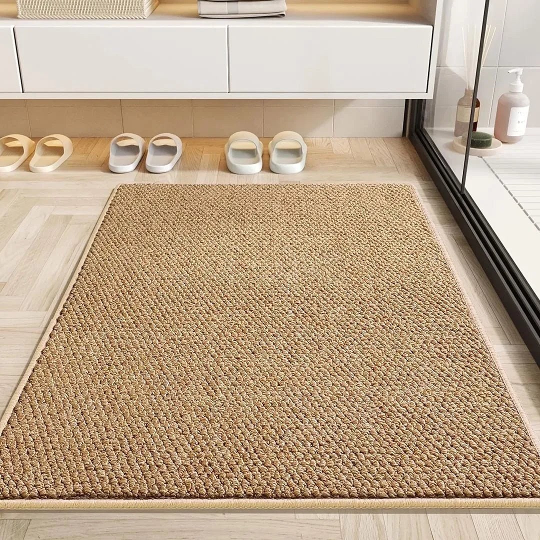 Badmat vloer binnen deur absorberend gestructureerde lusvezel sneldrogend badkamer