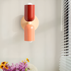 Wandlamp met twee capsulevormige kappen