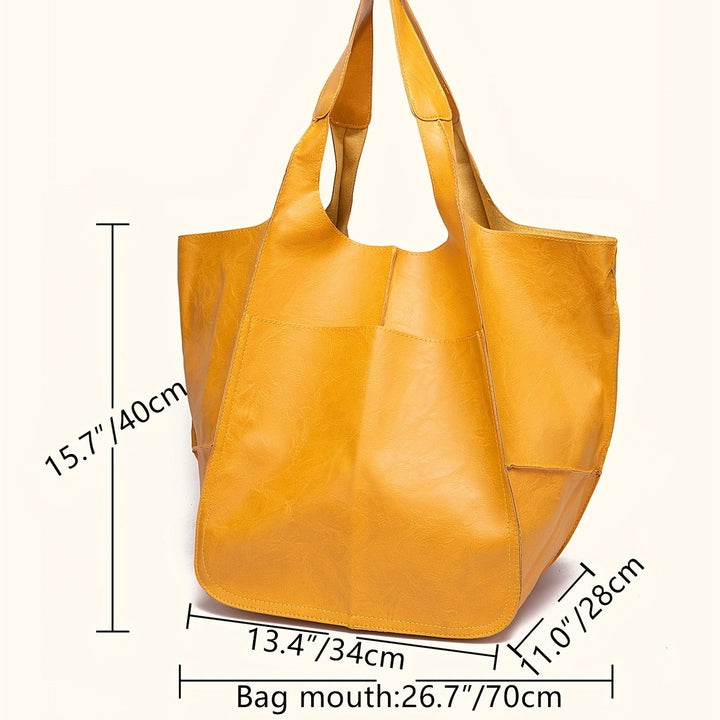 Grote RetroWave Strandtas – Elegant en Functioneel