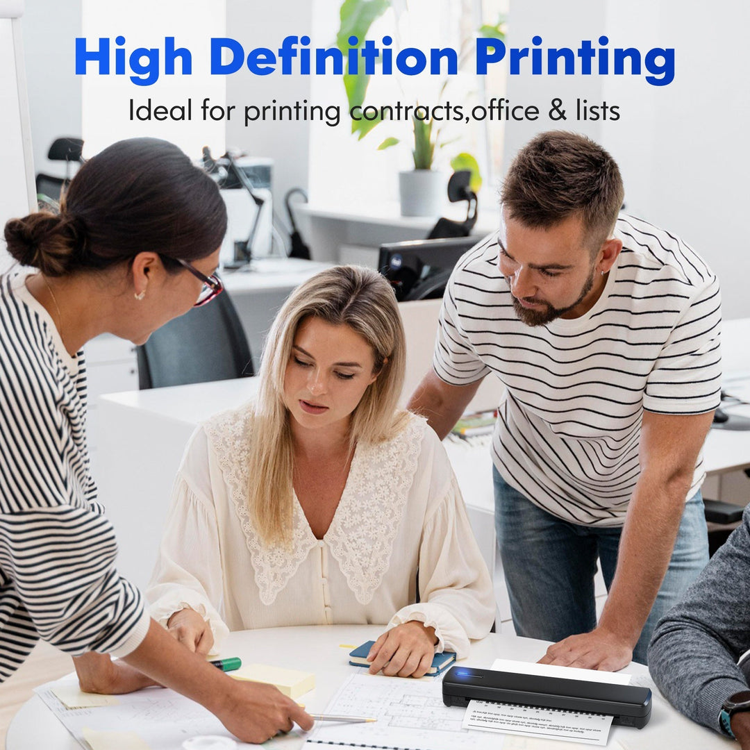 MiniThermo Draadloze Printer – Compact Printgemak voor Onderweg