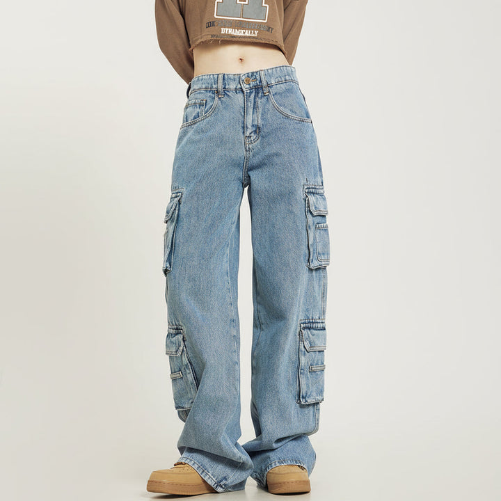 Baggy Cargo Jeans Voor Dames Met Relaxte Pasvorm — afbeelding 3