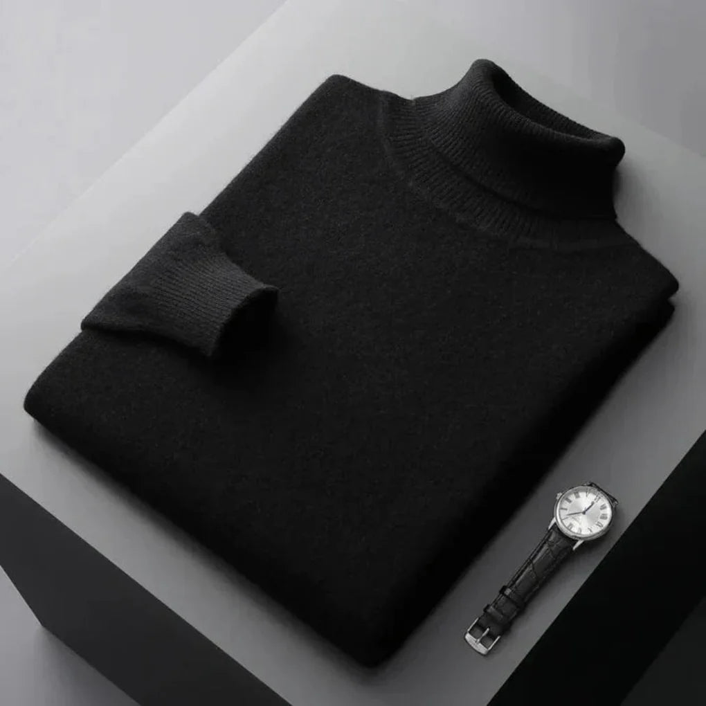 Heren coltrui – elegante laag met verfijnde look