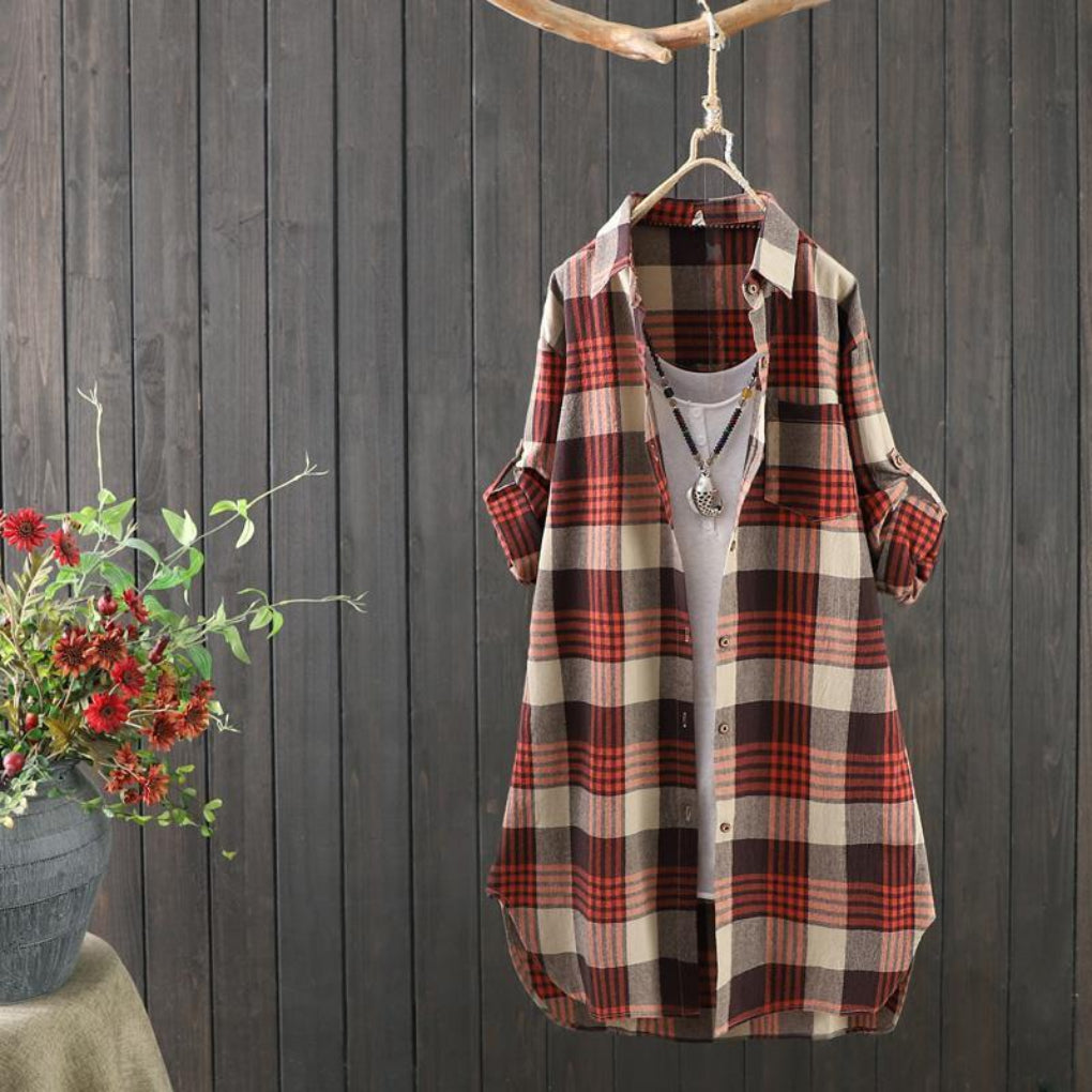 Damesblouse – moderne snit met alledaagse flair