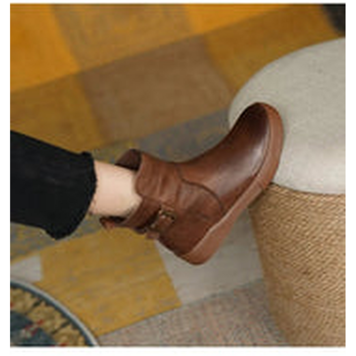 Enkellaarsjes voor dames – Hedwigen Vintage Edge