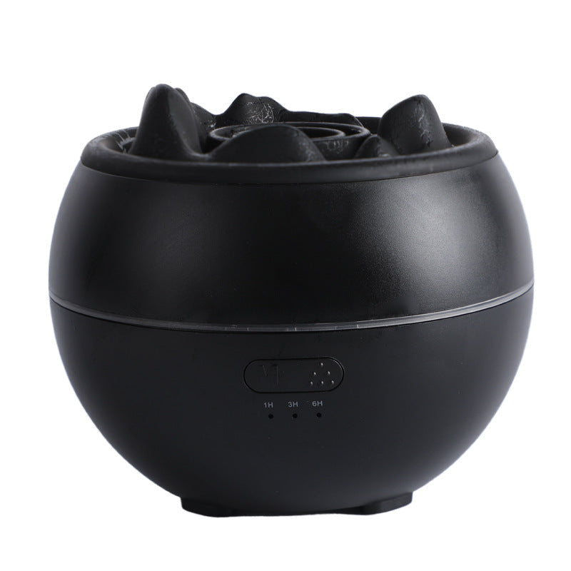 Aroma diffuser met vlameffect, 300 ml tank en tot 10 uur nevel