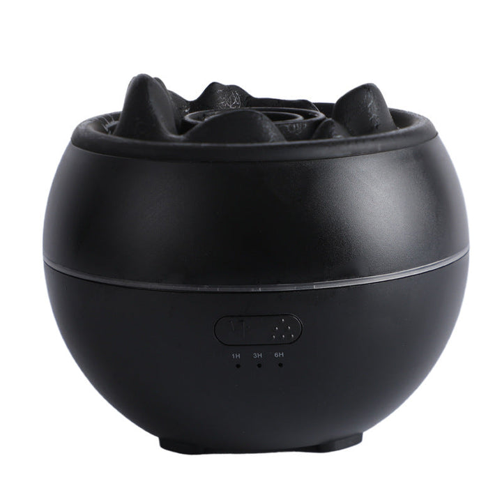 Aroma diffuser met vlameffect, 300 ml tank en tot 10 uur nevel