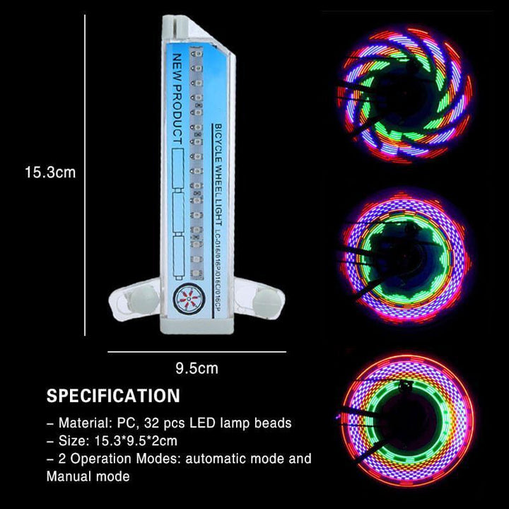 BowLift | 3D LED-lichten voor Fietsspaken